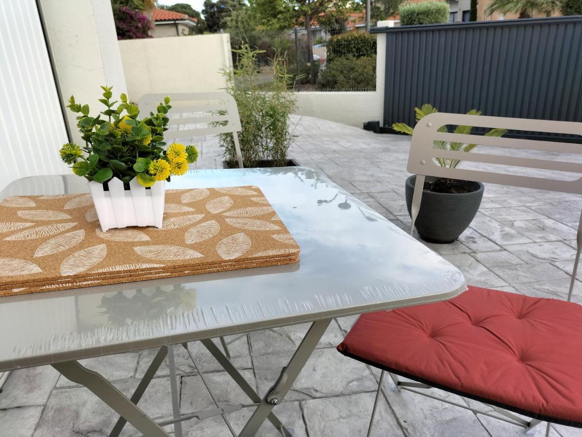 "Les Bambous" Studio Cosy Climatise Au Calme De 37 M2 Parking Gratuit A Argeles Sur Mer Buitenkant foto